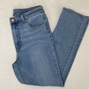 Talbots Flawless High Waist Straight Leg Jeans